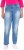 Ulla Popken Tapered Leg Lightly Distressed Jeans Blue Denim - Jeansy & Spodnie w Dużych Rozmiarach – Plus Size - 