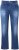 Ulla Popken Tapered Leg Lightly Distressed Jeans Denim Blue - Jeansy & Spodnie w Dużych Rozmiarach – Plus Size - 