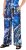 Ulla Popken Blue Stroke Wide Leg Palazzo Pants - Jeansy & Spodnie w Dużych Rozmiarach – Plus Size - 
