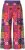 Ulla Popken Tile Print Wide Leg Palazzo Pants Purple - Jeansy & Spodnie w Dużych Rozmiarach – Plus Size - 