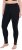 Ulla Popken Lace Trim Leggings Black - Jeansy & Spodnie w Dużych Rozmiarach – Plus Size - 