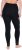 Ulla Popken Lace Trim Leggings Black - Jeansy & Spodnie w Dużych Rozmiarach – Plus Size - 