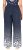 Ulla Popken Dot Gradient Wide Leg Elastic Waist Palazzo Pants Grey - Jeansy & Spodnie w Dużych Rozmiarach – Plus Size - 