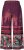 Ulla Popken Mixed Palm Print Elastic Waist Palazzo Pants Red - Jeansy & Spodnie w Dużych Rozmiarach – Plus Size - 
