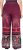 Ulla Popken Mixed Palm Print Elastic Waist Palazzo Pants Red - Jeansy & Spodnie w Dużych Rozmiarach – Plus Size - 