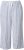 Ulla Popken Coastal Stripe Linen Blend Elastic Waist Culottes Blue - Jeansy & Spodnie w Dużych Rozmiarach – Plus Size - 