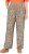 Ulla Popken Crocodile Print Elastic Waist Pants Olive Grey - Jeansy & Spodnie w Dużych Rozmiarach – Plus Size - 