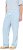 Ulla Popken Seersucker Elastic Waist Pants Blue - Jeansy & Spodnie w Dużych Rozmiarach – Plus Size - 