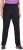 Ulla Popken Triple Function Comfort Waist Softshell Pants Black - Jeansy & Spodnie w Dużych Rozmiarach – Plus Size - 