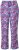 Ulla Popken Seashell Print Elastic Waist Pants Blue - Jeansy & Spodnie w Dużych Rozmiarach – Plus Size - 