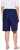 Ulla Popken Terry Cloth Palm Elastic Waist Shorts Blue - Jeansy & Spodnie w Dużych Rozmiarach – Plus Size - 