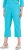 Ulla Popken Textured Elastic Waist Cropped Pants Deep Aqua - Jeansy & Spodnie w Dużych Rozmiarach – Plus Size - 