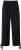 Ulla Popken Quick Drying Split Leg Elastic Waist Joggers Black - Jeansy & Spodnie w Dużych Rozmiarach – Plus Size - 