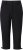 Ulla Popken Ultra Light Triple Function Cropped Softshell Pants Black - Jeansy & Spodnie w Dużych Rozmiarach – Plus Size - 