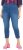 Ulla Popken Cropped Denim Look Stretch Fit Leggings Light Blue Denim - Jeansy & Spodnie w Dużych Rozmiarach – Plus Size - 