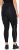 Ulla Popken Cargo Pocket Fleece Lined Sports Leggings Black - Jeansy & Spodnie w Dużych Rozmiarach – Plus Size - 