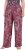 Ulla Popken Wide Leg Elastic Waist Jungle Print Palazzo Pants Brown - Jeansy & Spodnie w Dużych Rozmiarach – Plus Size - 