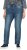Ulla Popken Decorative Seam Stretch Fit Boyfriend Jeans Blue - Jeansy & Spodnie w Dużych Rozmiarach – Plus Size - 
