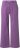 Ulla Popken Purple Fringed Hem Stretch Fit Jeans Lavender - Jeansy & Spodnie w Dużych Rozmiarach – Plus Size - 