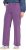 Ulla Popken Purple Fringed Hem Stretch Fit Jeans Lavender - Jeansy & Spodnie w Dużych Rozmiarach – Plus Size - 