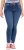 Ulla Popken Drawstring Jeggings Blue - Jeansy & Spodnie w Dużych Rozmiarach – Plus Size - 