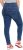 Ulla Popken Drawstring Jeggings Blue - Jeansy & Spodnie w Dużych Rozmiarach – Plus Size - 
