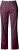 Ulla Popken Thermal Stretch Fit Mony Pants Aubergine - Jeansy & Spodnie w Dużych Rozmiarach – Plus Size - 