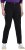 Ulla Popken Stretch Fit Boyfriend Jeans Black - Jeansy & Spodnie w Dużych Rozmiarach – Plus Size - 