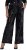 Ulla Popken Sequined Elastic Waist Pants Black - Jeansy & Spodnie w Dużych Rozmiarach – Plus Size - 