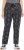 Ulla Popken Snake Print Elastic Waist Joggers Black - Jeansy & Spodnie w Dużych Rozmiarach – Plus Size - 