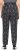 Ulla Popken Snake Print Elastic Waist Joggers Black - Jeansy & Spodnie w Dużych Rozmiarach – Plus Size - 