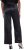 Ulla Popken Rhinestone Detail Comfort Waist Pants Black - Jeansy & Spodnie w Dużych Rozmiarach – Plus Size - 