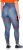 Ulla Popken Quick Drying Stitch Print Performance Leggings Grey - Jeansy & Spodnie w Dużych Rozmiarach – Plus Size - 