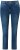 Ulla Popken Decorative Stitched Slim Leg Stretch Fit Jeans Blue Denim - Jeansy & Spodnie w Dużych Rozmiarach – Plus Size - 