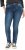 Ulla Popken Decorative Stitched Slim Leg Stretch Fit Jeans Blue Denim - Jeansy & Spodnie w Dużych Rozmiarach – Plus Size - 