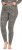 Ulla Popken Leopard Print Ski Leggings Black - Jeansy & Spodnie w Dużych Rozmiarach – Plus Size - 