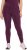 Ulla Popken Acid Wash Decorative Seam Leggings Purple - Jeansy & Spodnie w Dużych Rozmiarach – Plus Size - 