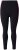 Ulla Popken Quick Drying Botanical Print Sport Leggings Black - Jeansy & Spodnie w Dużych Rozmiarach – Plus Size - 