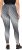 Ulla Popken Polka Dot Performance Leggings Black - Jeansy & Spodnie w Dużych Rozmiarach – Plus Size - 