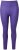 Ulla Popken Neon Zebra Print Performance Leggings Purple - Jeansy & Spodnie w Dużych Rozmiarach – Plus Size - 