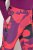 Ulla Popken Hyprar Ski Pants Waterproof Velcro Closure Shaped Knees Berry Pink - Odzież narciarska - 