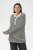 Kaffe Curve Miana Long Sleeve Polo Chalk with Black Stripe - Koszulki polo - 