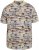 North Latitude 61133 Koszulka Polo z Piké z Nadrukiem Całościowym Piaskowy - Koszulki polo - Koszulki Polo 2XL-8XL