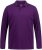 JP1880 Polo Shirt Long Sleeve Pique Purple - Koszulki polo - Koszulki Polo 2XL-8XL