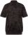 JP1880 Pique with All-over Print Polo Shirt TALL Black - TALL koszulki polo - Koszulki polo TALL dla wysokich