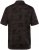 JP1880 Pique with All-over Print Polo Shirt TALL Black - TALL koszulki polo - Koszulki polo TALL dla wysokich