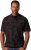 JP1880 Pique with All-over Print Polo Shirt TALL Black - TALL koszulki polo - Koszulki polo TALL dla wysokich