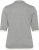 Kaffe Curve Lizzy Contrast Knitted Polo Grey Melange - Koszulki polo - 