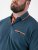 D555 Harvey Pique with Jacquard Collar & Cuffs Polo Teal - Koszulki polo - Koszulki Polo 2XL-8XL
