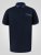 D555 Barret Interlock Jacquard Collar & Cuffs Polo Navy - Koszulki polo - Koszulki Polo 2XL-8XL